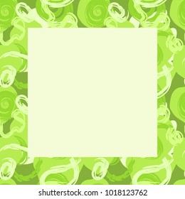 Abstract vector background. Spirals, bends, unusual shapes.