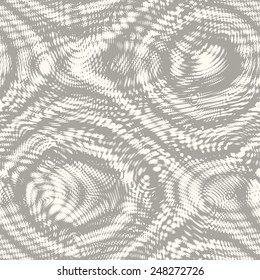 Abstract vector background. Squared monochrome grunge composition of moire  elements.