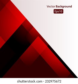 Abstract Vector Background from Squares