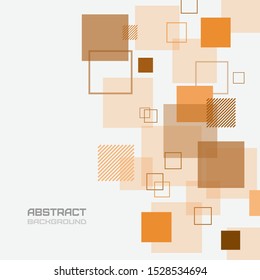 Abstract vector background with squares. Suitable for everything