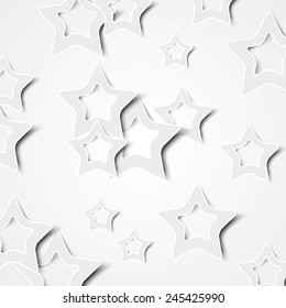 Abstract Vector Background with Stars