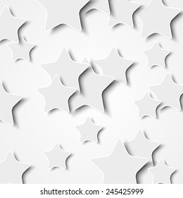 Abstract Vector Background with Stars