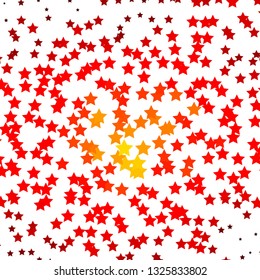 Abstract vector background with stars. Colorful illustration in abstract style with gradient stars. Backdrop for your design, pattern.