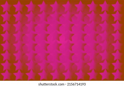 Resumen de fondo vectorial con estrellas en color gradiente púrpura