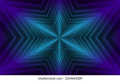 Abstract vector background with stars in shiny gradient colors