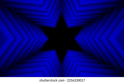 Abstract vector background with stars in shiny gradient colors