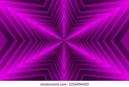 Abstract vector background with stars in shiny gradient colors