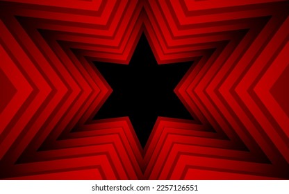 Fondo vector abstracto con estrellas en colores gradientes brillantes