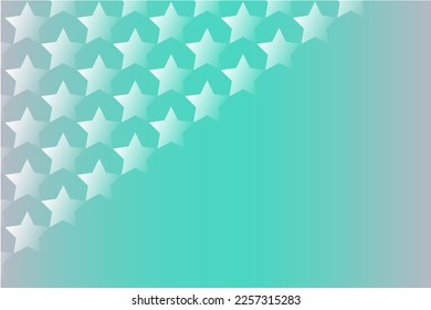 Abstract vector background with stars in shiny gradient colors