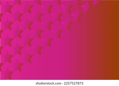 Abstract vector background with stars in shiny gradient colors