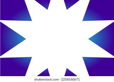 Abstract vector background with stars in shiny gradient colors