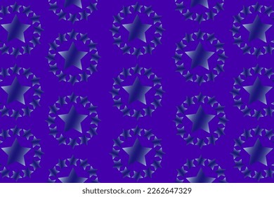 Fondo vector abstracto con estrellas en colores gradientes brillantes