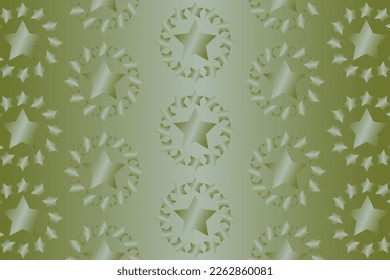 Abstract vector background with stars in shiny gradient colors