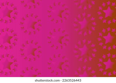 Abstract vector background with stars in shiny gradient colors
