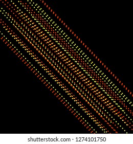 Abstract vector background. Striking blend of lines.