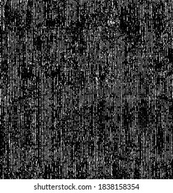 Der abstrakte Vektorhintergrund in einem Streifen, geformt, Linien, Punkte. Fliege in verschiedene Richtungen. Optische visuelle Illusionen - Optische Kunst. Schwarz-weißer Hintergrund.