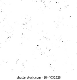The abstract vector background in a strip, shapesing, lines, dots. Fly in different directions. Optical visual illusions - Op art. Black and white background.