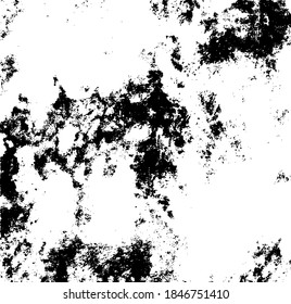 The abstract vector background in a strip, shapesing, lines, dots. Fly in different directions. Optical visual illusions - Op art. Black and white background.