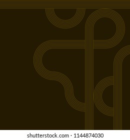 abstract vector background with stripes pattern - brown