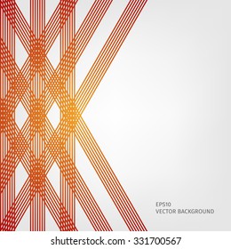 abstract vector background with stripes pattern