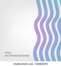 abstract vector background with stripes pattern