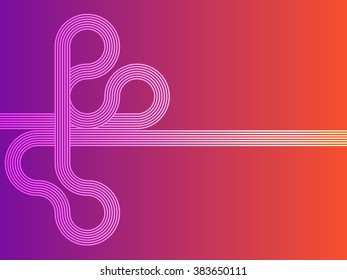abstract vector background with stripes pattern