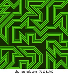 abstract vector background with stripes pattern - green