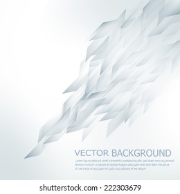 Abstract vector background in techno style