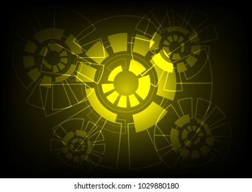 Abstract Vector Background Technology Concept.