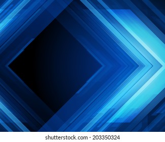 Abstract vector background. Technology geometric lines design.