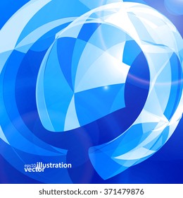 Abstract vector background, technology illustration, stylish eps10