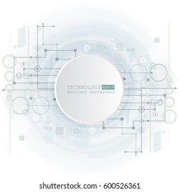 Abstract vector background. Technology style. Best ideas for Business presentation model.