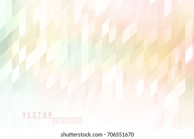 Abstract vector background. Template for style design. Vector illustration. Layered light color background with polygones.