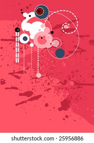 abstract vector background for text