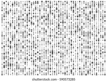  Abstract vector background. Texture made of repeating square dots.