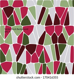 Abstract vector background - tile, pavement, mosaic