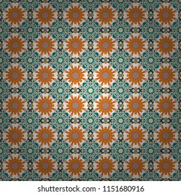 Abstract vector background. Tiles red, white and brown background. Geometric seamless pattern.