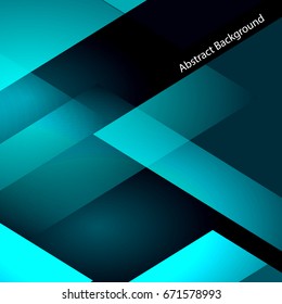 Abstract Vector Background with Transparent Squares