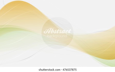 Abstract vector background, transparent waved lines for brochure, website, flyer design.