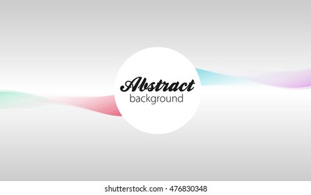 Abstract vector background, transparent waved lines for brochure, website, flyer design.