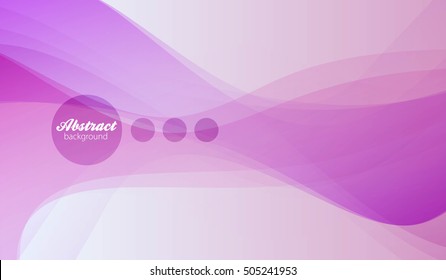 Abstract vector background, transparent waved lines for brochure, website, flyer design.