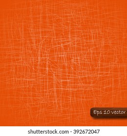 Abstract vector background. Trendly orange color.