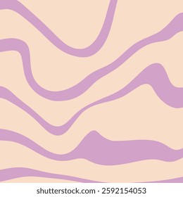 Abstract vector background in trendy retro psychedelic style. Colorful background for cards, posters, covers, banners etc.