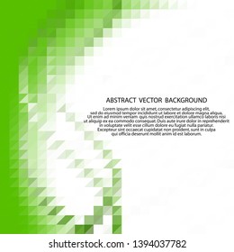 abstract vector background.  triangle design 