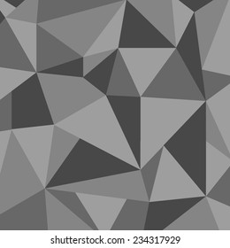 Abstract Vector Background from Triangles