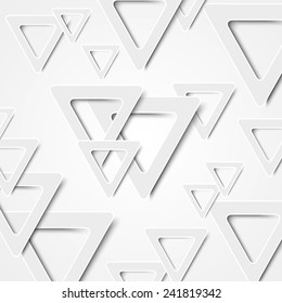 Abstract Vector Background With Triangles