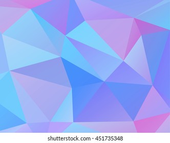 Abstract vector background with triangles