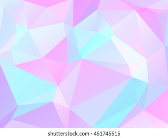 Abstract vector background with triangles