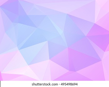Abstract vector background with triangles