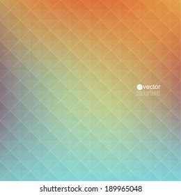 Abstract vector background with triangles pattern.